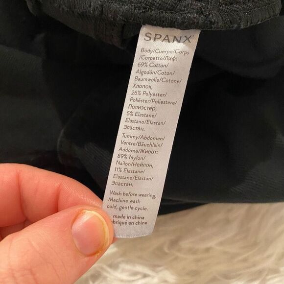 Spanx Maternity Mama Ankle Jean-ish Leggings in Black Large - Picture 7 of 9
